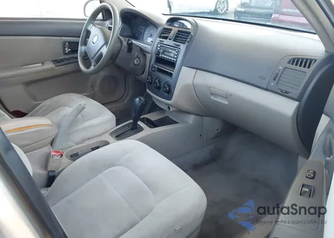 2004 Kia Spectra Ex/Lx from USA, damaged, VIN KNAFE122145041484